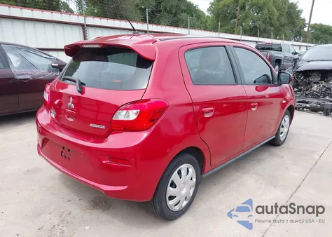 2018 Mitsubishi Mirage Es z USA, uszkodzony, nr VIN ML32A3HJ5JH013319